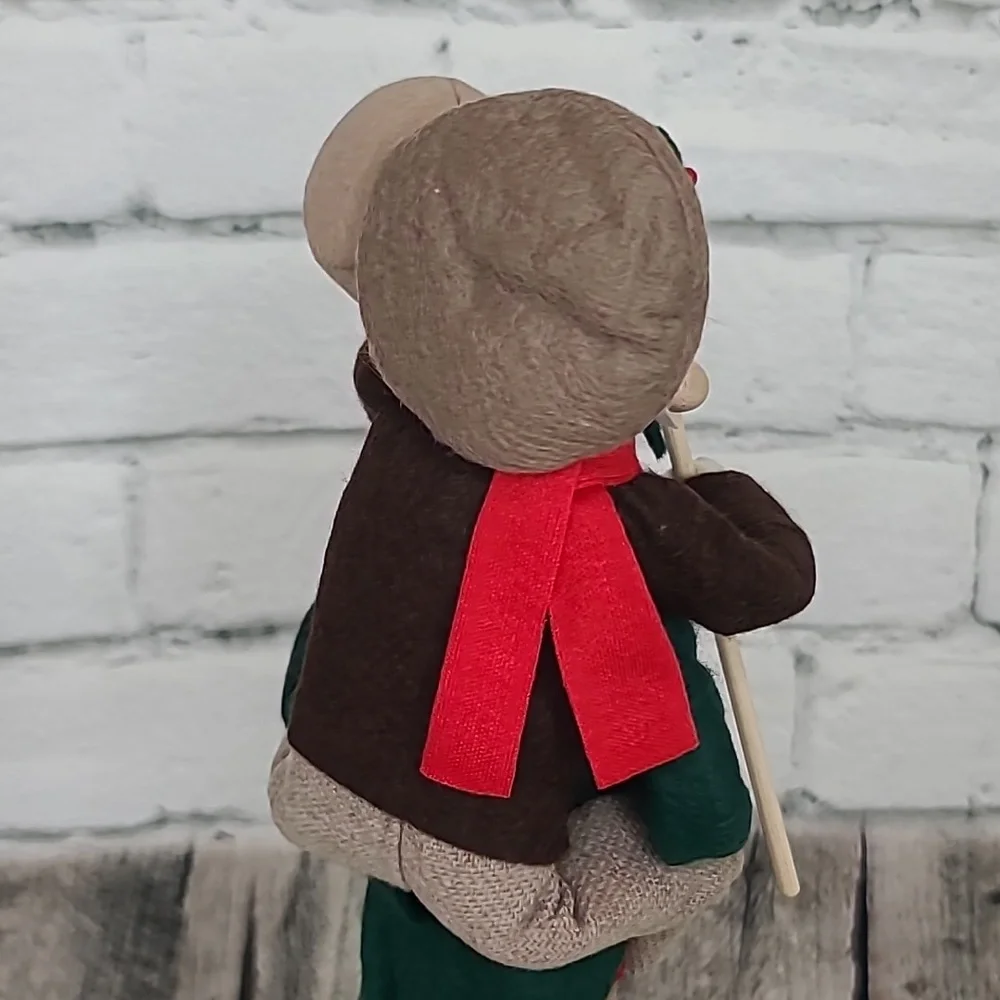 Byers' Choice Caroler 1991-94 Bob Cratchit & Tiny Tim From 